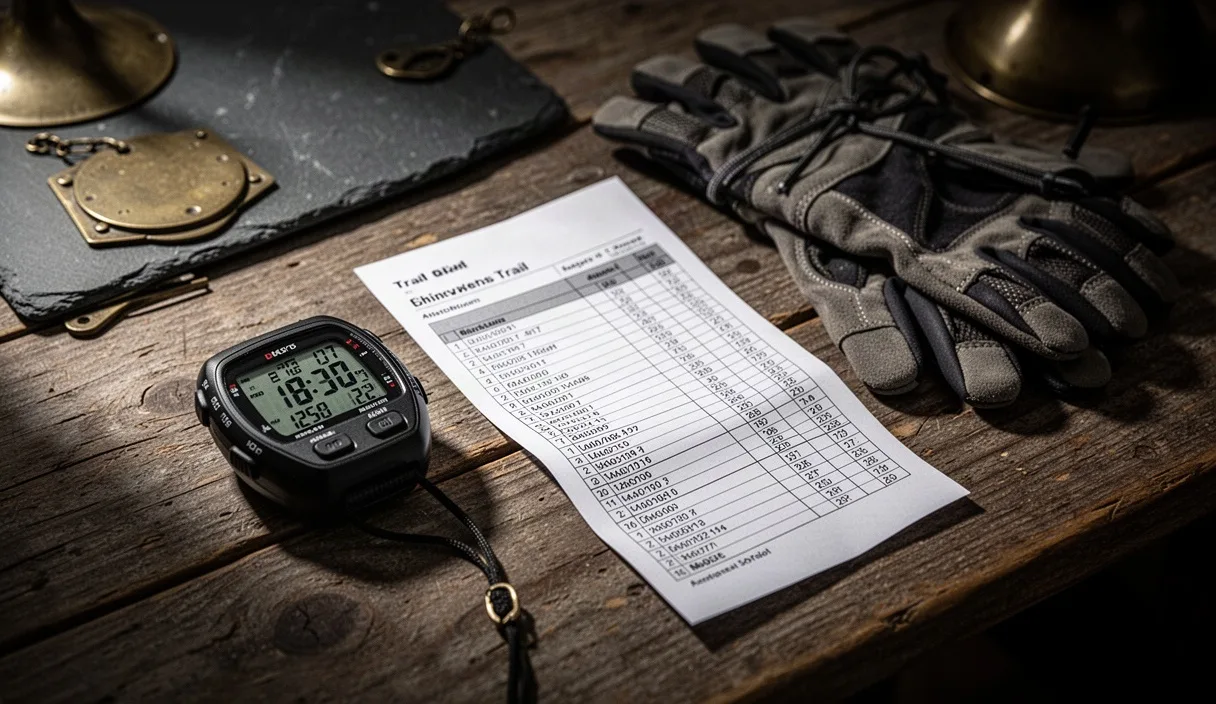 Calculating Trail Pace and Energy Output